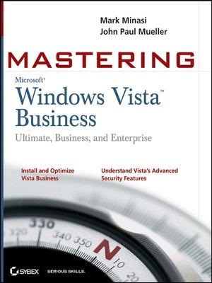 cover image of Mastering Windows Vista Business